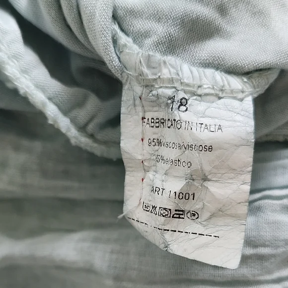 NWT Elegant Light Blue Long Sleeve Dress - Picture 4 of 5